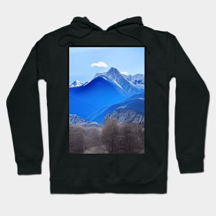 AUTUMN MORNING MOUNTAIN VIEW Hoodie